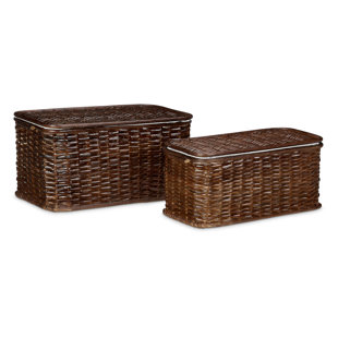 Aufbewahrungsbox Korb Mit Deckel